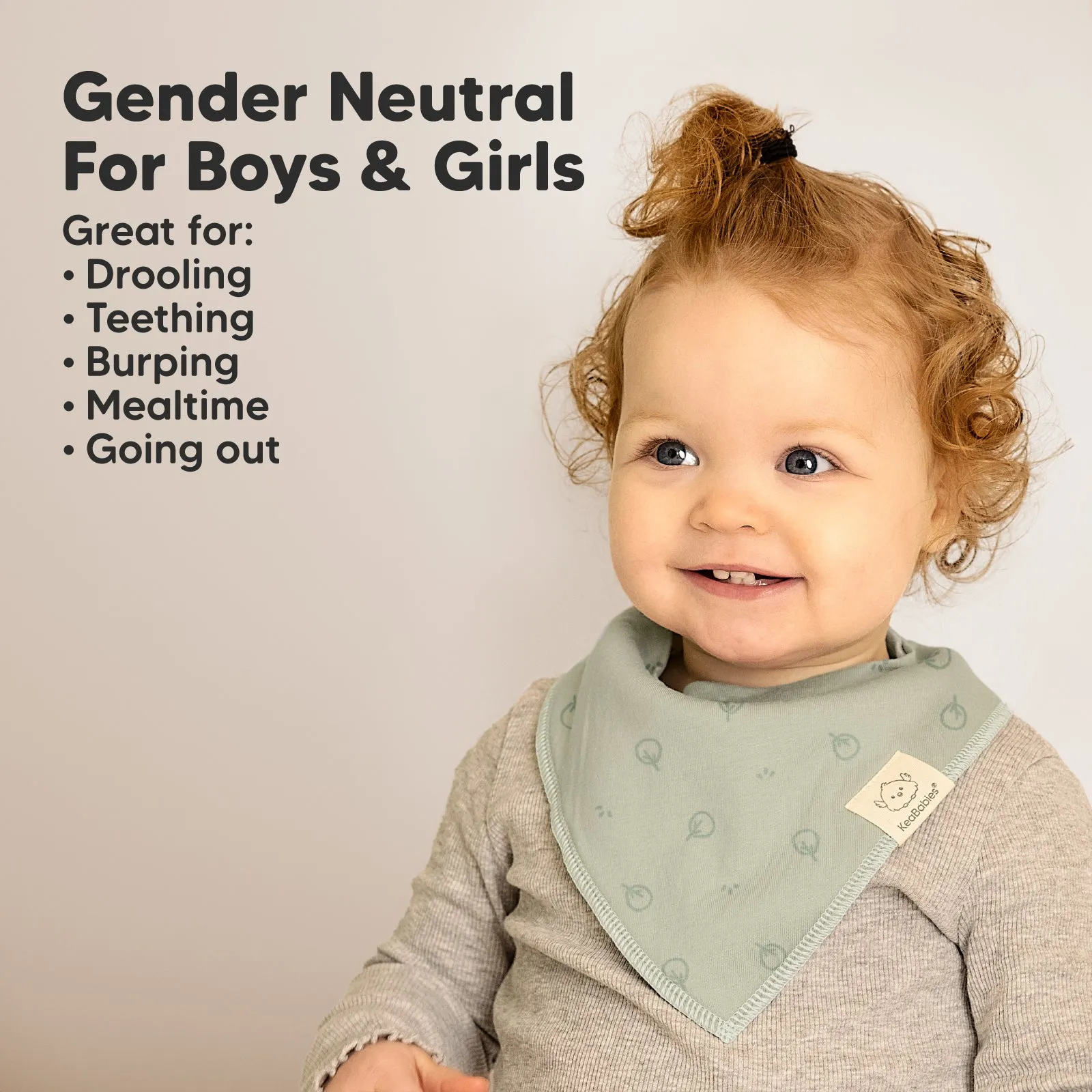 8-Pack Organic Bandana Bibs (Nordic)