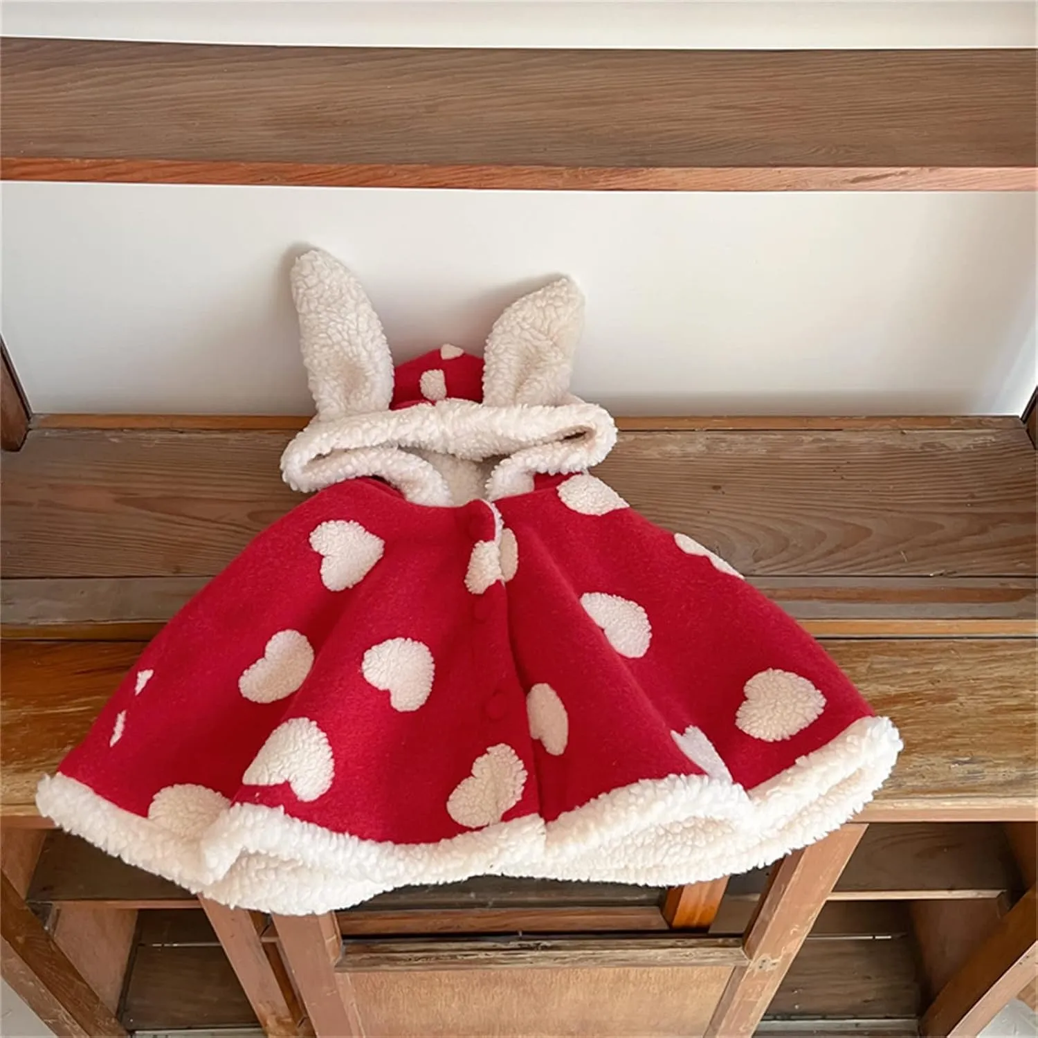Big Girls Jackets And Coats Baby Toddler Boys Girls Wool Blend Winter Hooded Outerwear Capes Poncho Coat