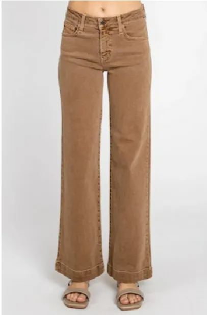 Caramel Vintage Wash Pant