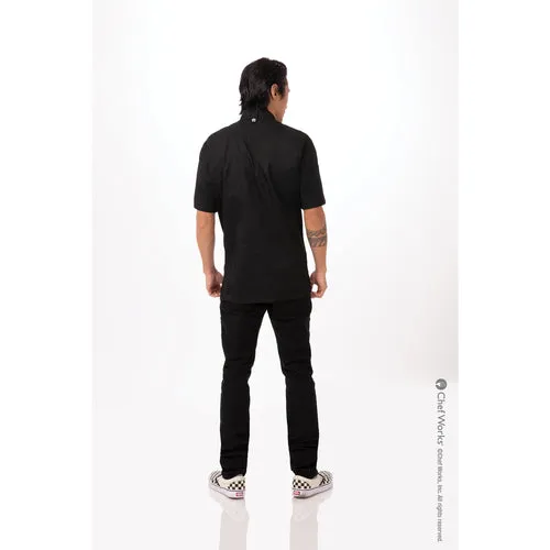 Chef Works BCSZ009BLK5XL Chef's Coat