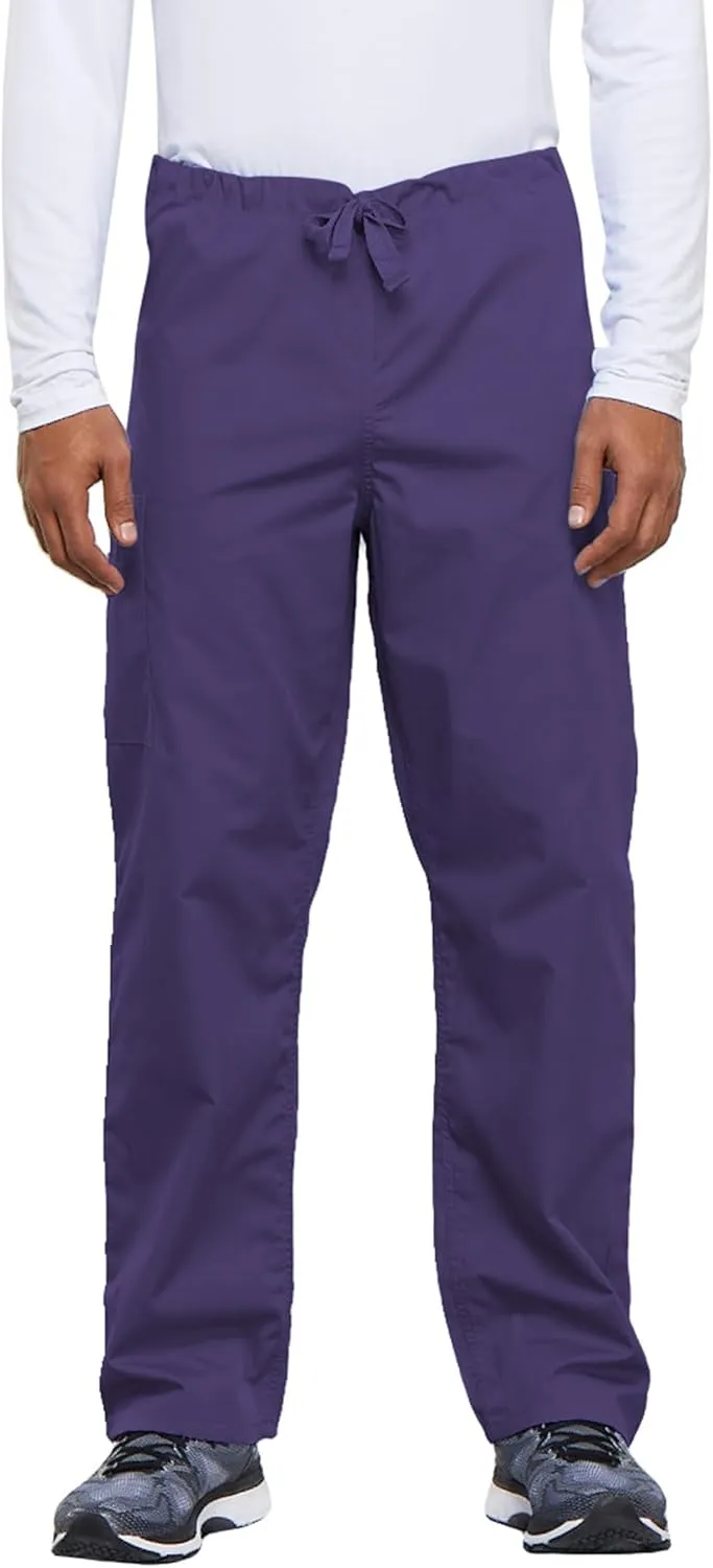 Cherokee Cargo Pant for Men and Women with 3 Pockets Adjustable Webbed Drawstring 4100