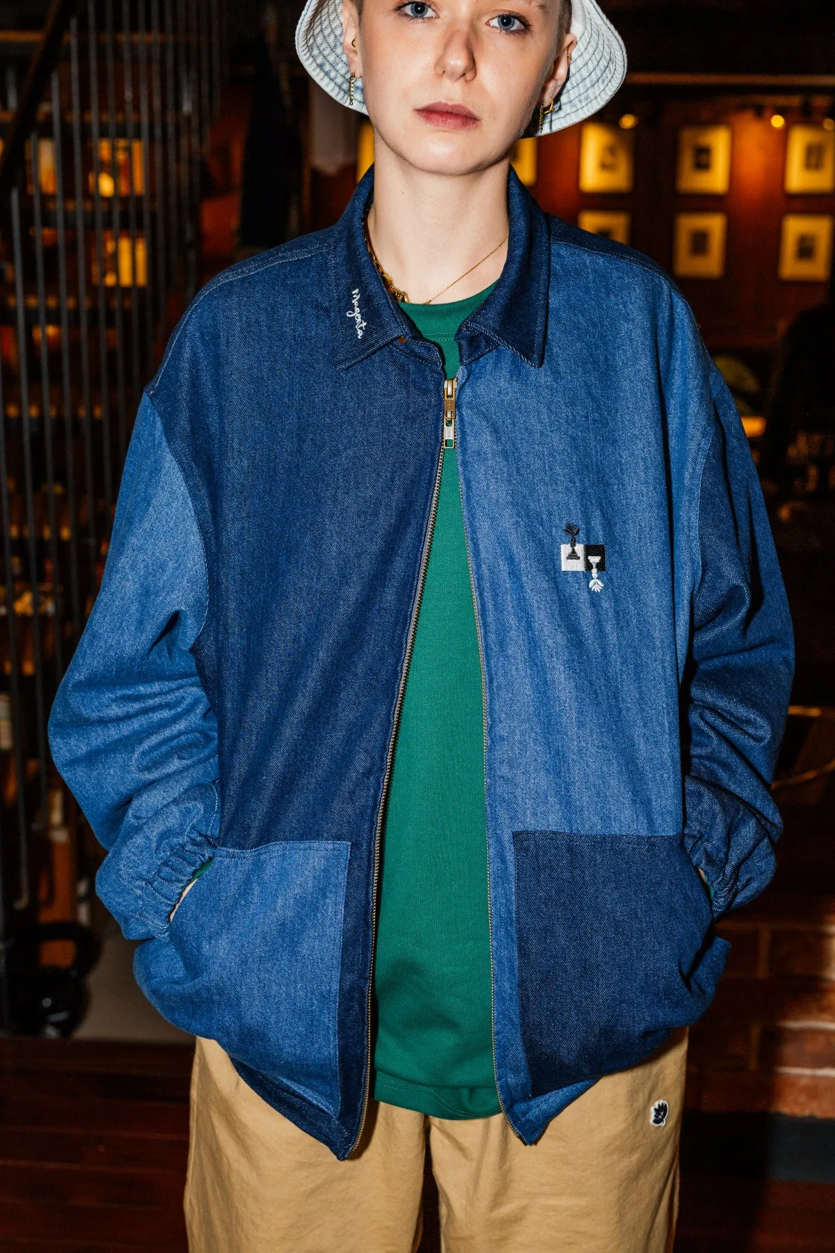 Chess Denim Jacket
