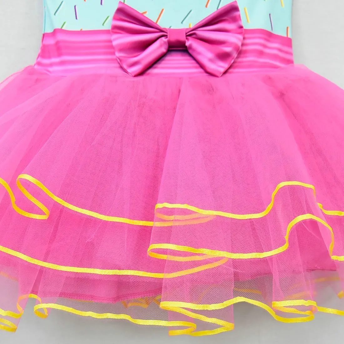 Fancy Nancy Cosplay Halloween Costume Dress and Pants Performance Clothes 4 Pieces