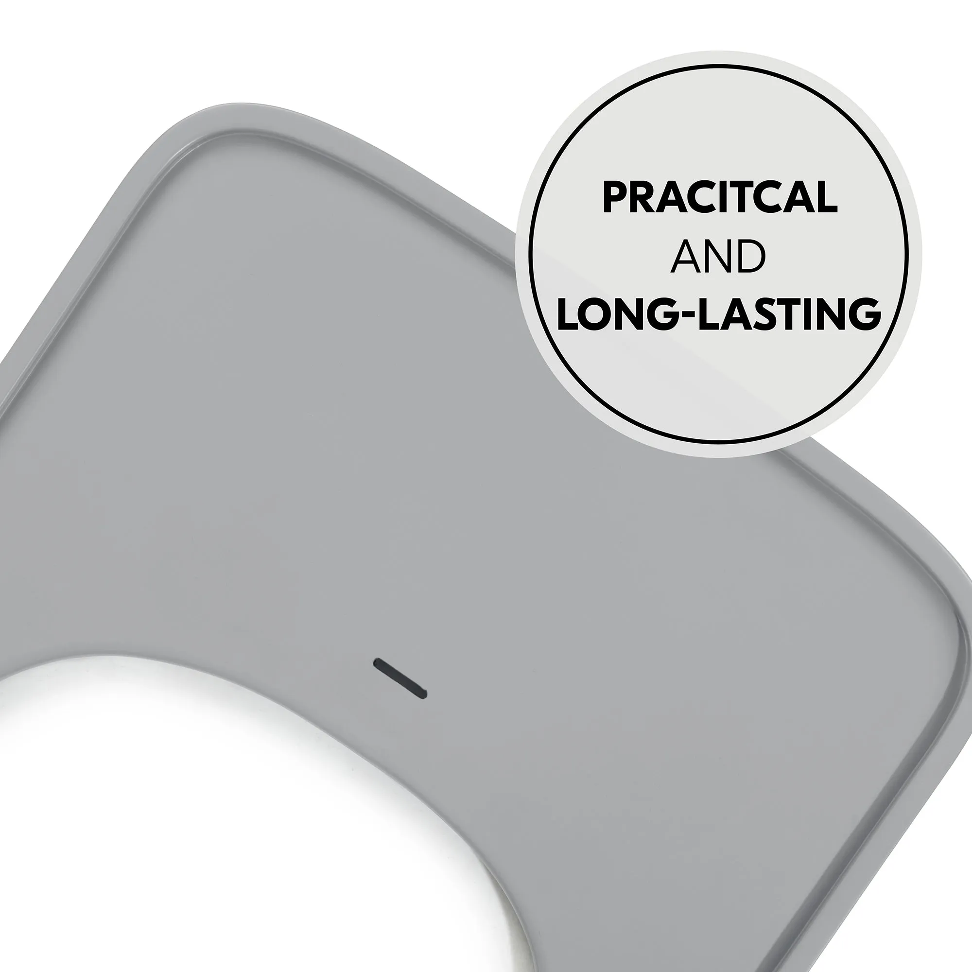 Hauck Alpha Wooden Tray T&G Accessories Grey 6M to 36M