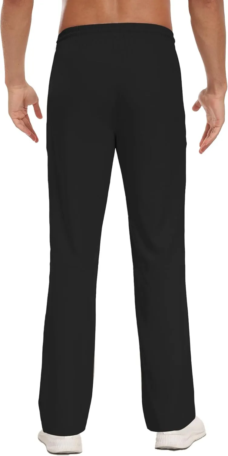 Hiking Pants Men Cargo Pants Water Resistant Lightweight Work Casual Pants Joggers with Zipper Pockets Outdoor HH24019M