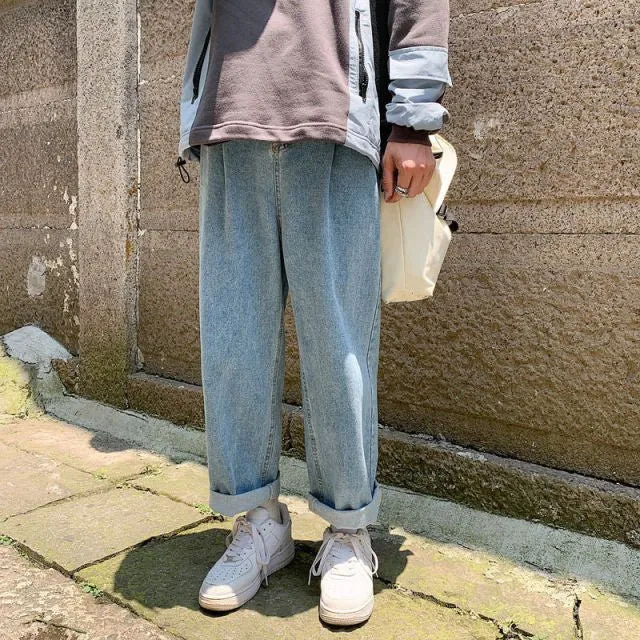 Jeans droit coréen