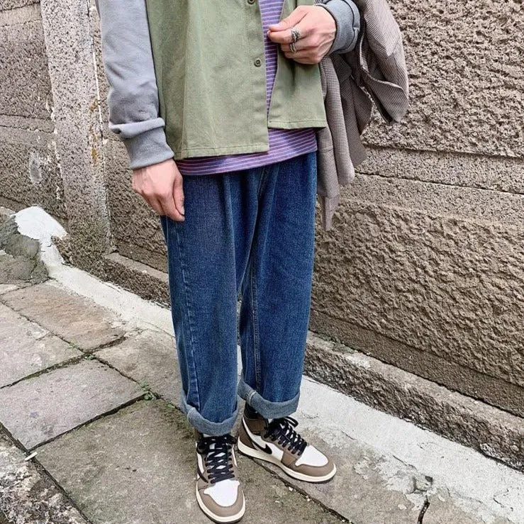Jeans droit coréen