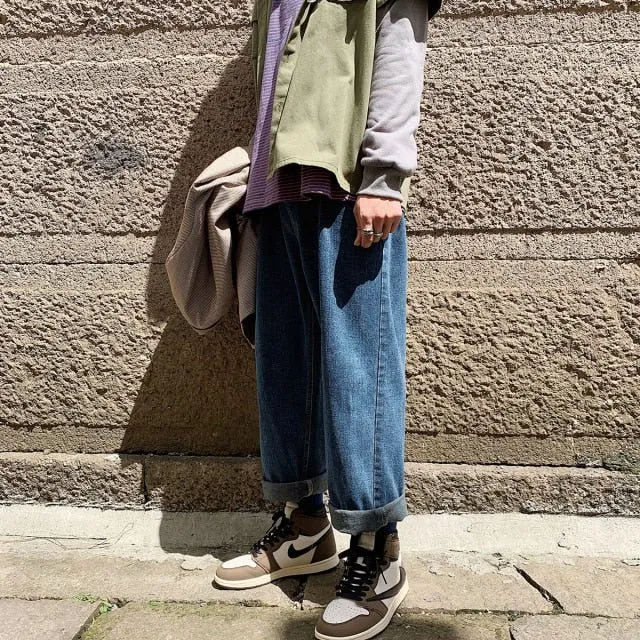 Jeans droit coréen