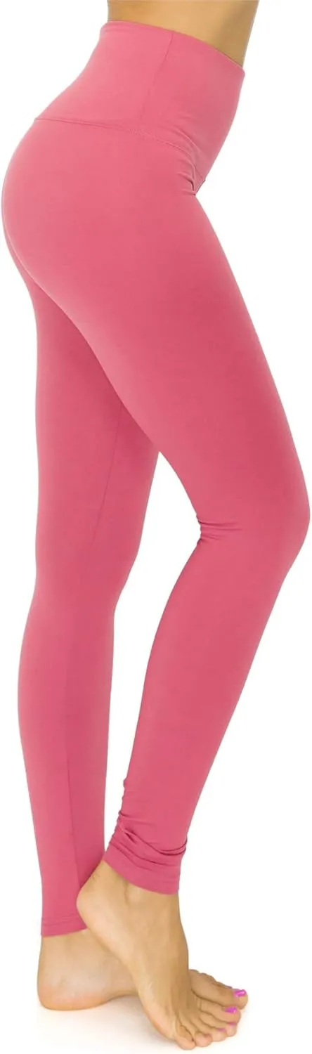 Leggings Depot ActiveFlex High Waist Active Leggings for Women 5 Waistband - Available in Plus Size