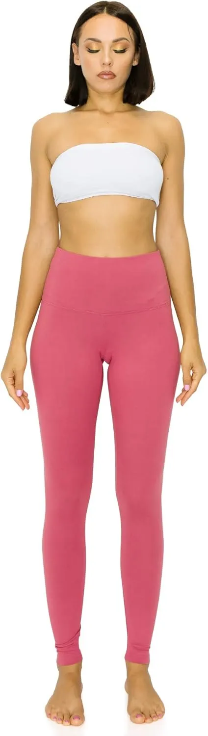 Leggings Depot ActiveFlex High Waist Active Leggings for Women 5 Waistband - Available in Plus Size