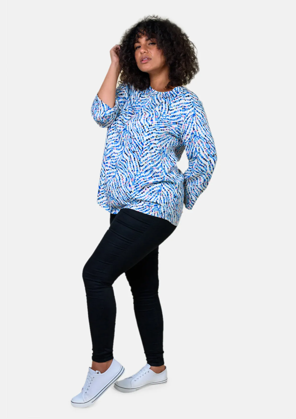 Mini Heart Printed Top