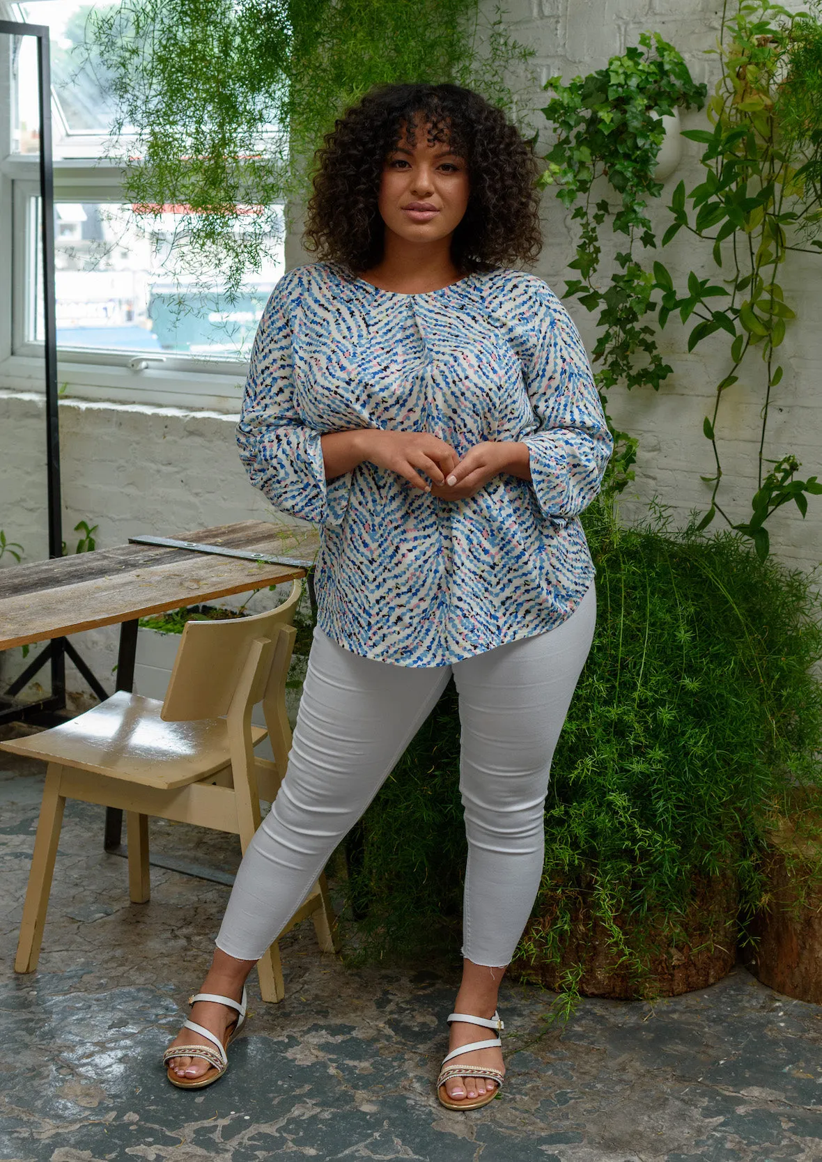 Mini Heart Printed Top