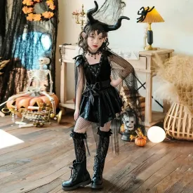 New Cosplay Pattern Quality Kid Witch Halloween High Costumes