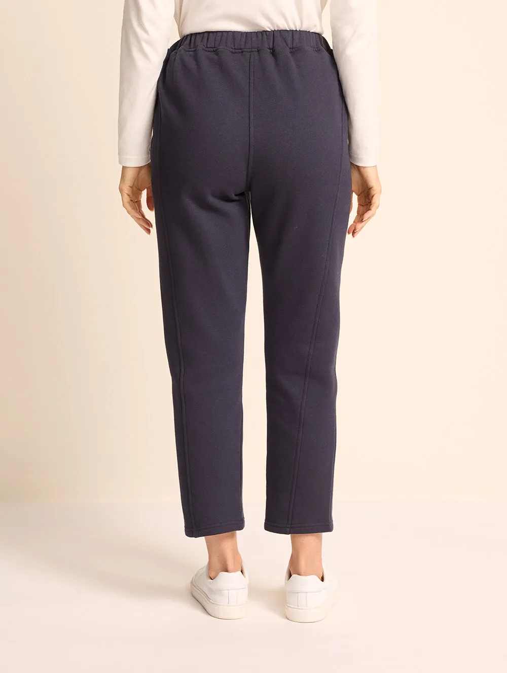 Snowy Mt Fleece Slim Short Length Pant
