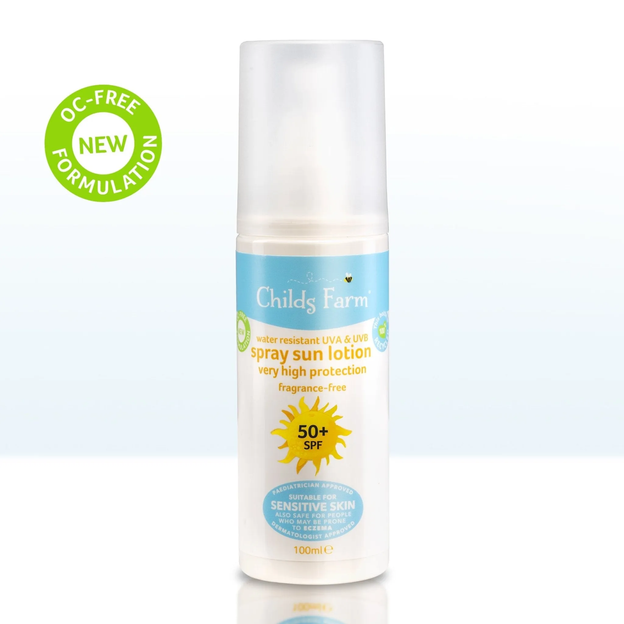 [STAFF] Childs Farm 50  SPF sun lotion spray fragrance-free
