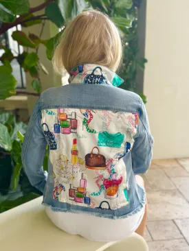 The Light Denim Jacket / White Eclectic Designer