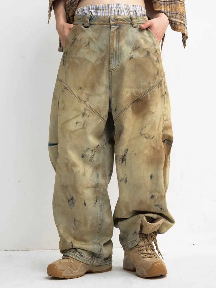 Wide leg jeans【s0000009994】