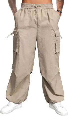 Zando Men's Cargo Pants Baggy Joggers Cargo Pant Oversized Trendy Casual Parachute Pants Mens Waterproof Hiking Pants